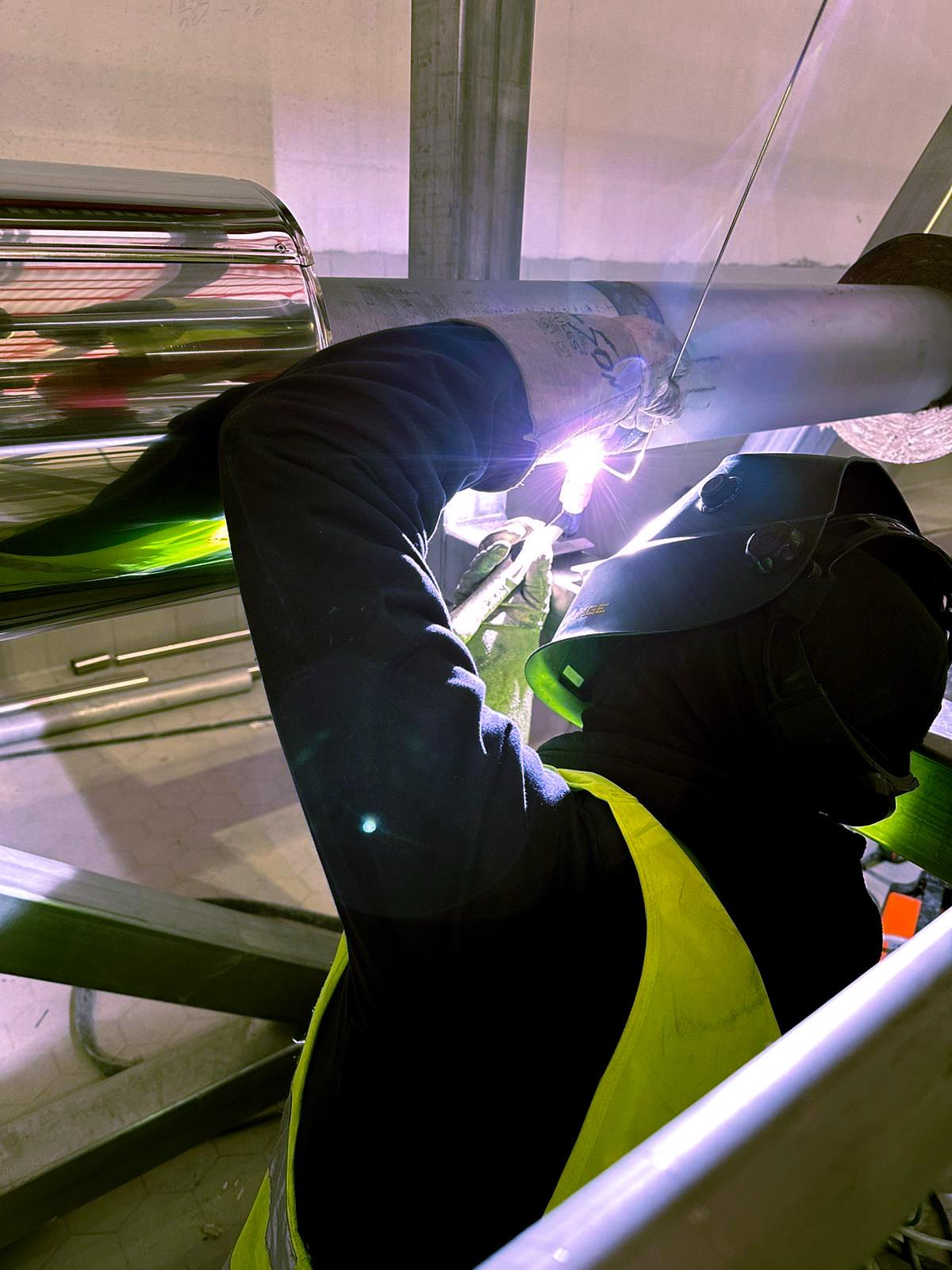 Soldadura e Fabricação Metálica — projeto industrial Metafer em Portugal